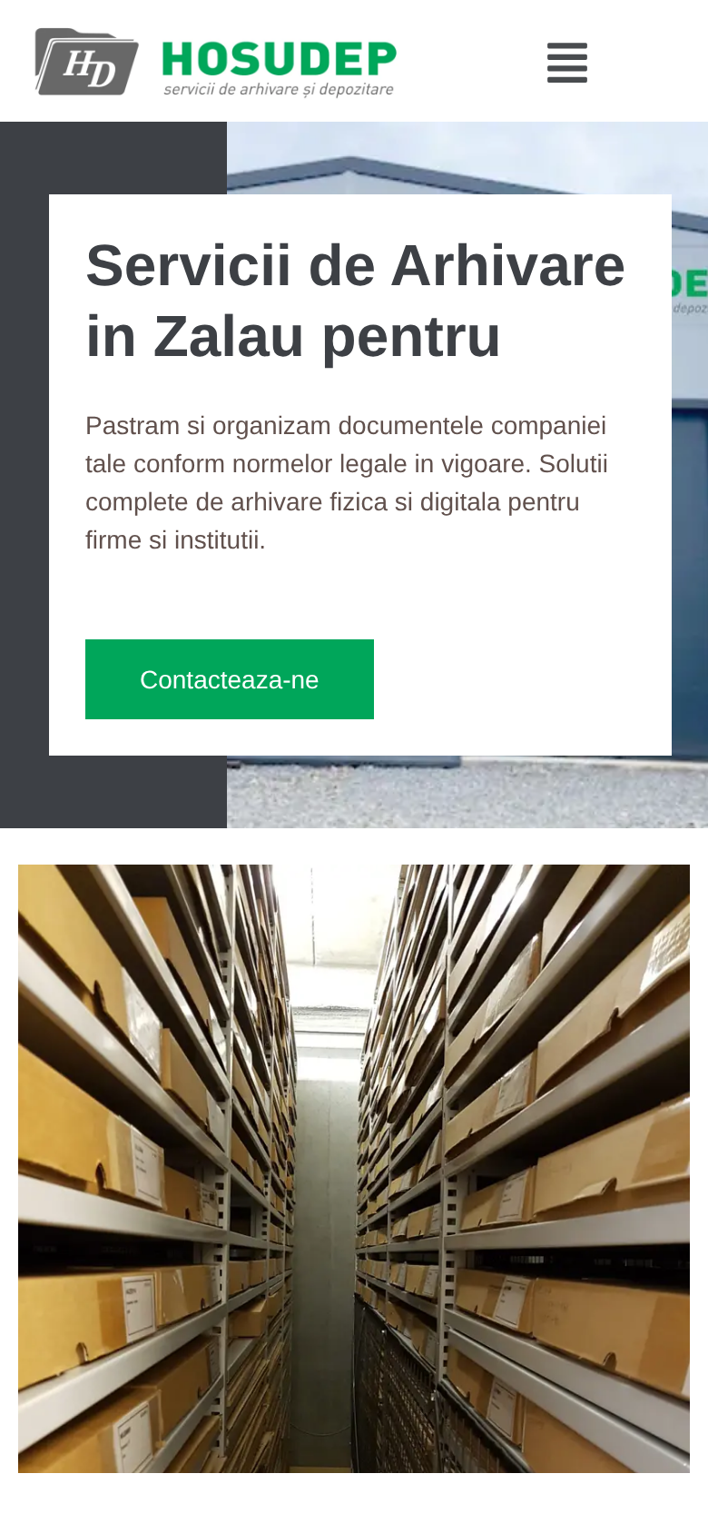 Versiunea mobilă a site-ului Hosudep