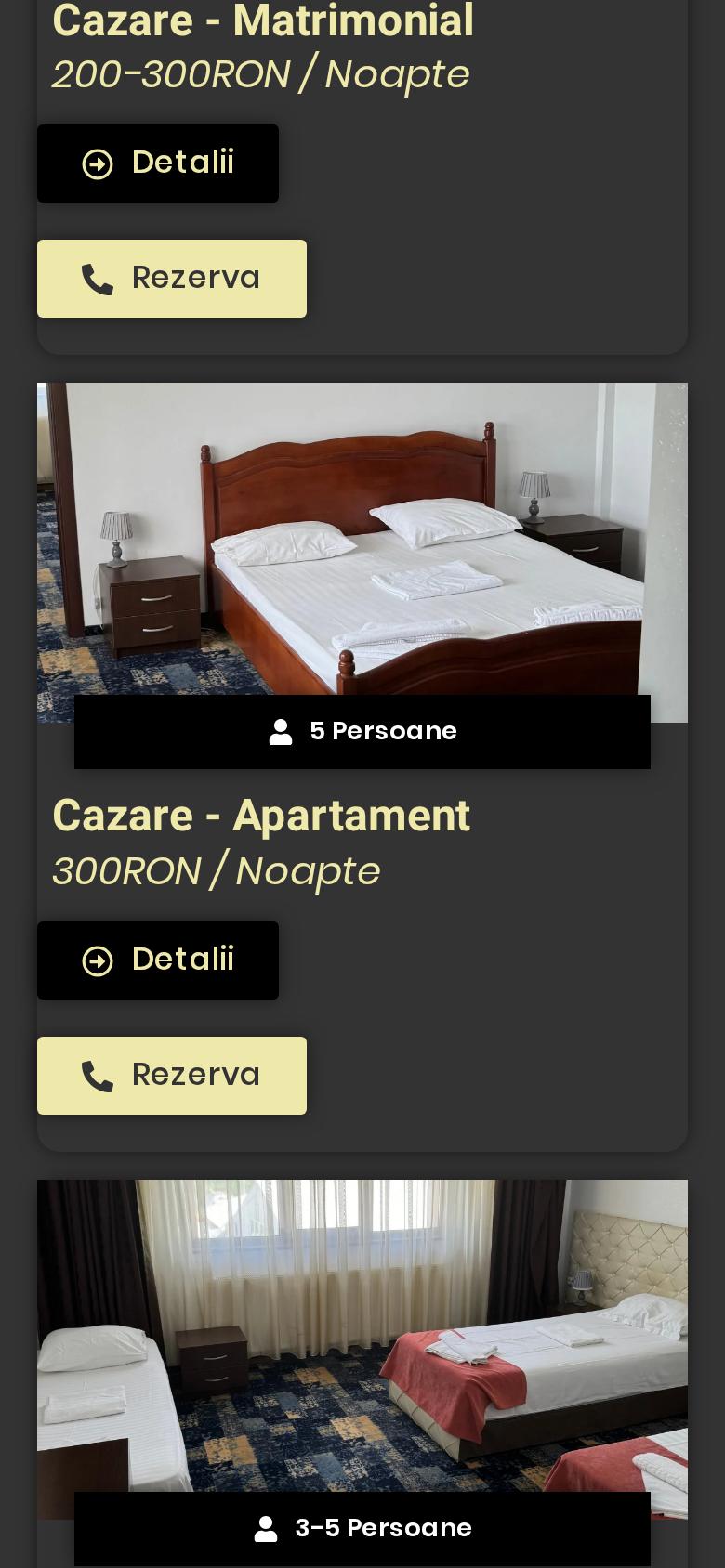Hotel A3 pe telefon, ecranul 2