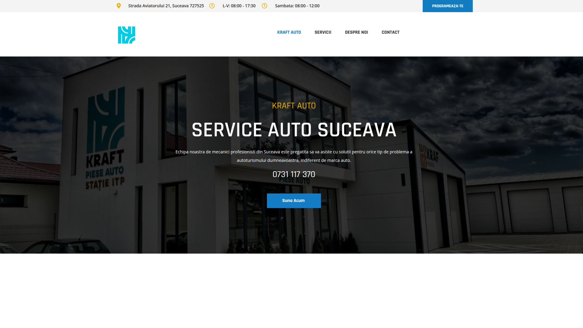 Screenshot Kraft Auto Service