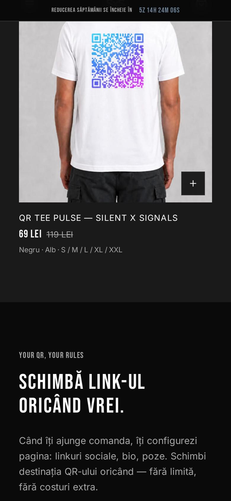 Silent X Signals pe telefon, ecranul 3